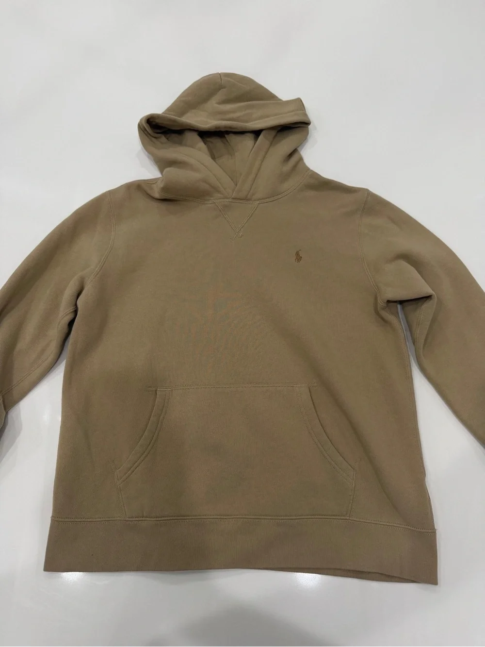 Ralph Lauren Kids Olive/Tan Hoodie Set